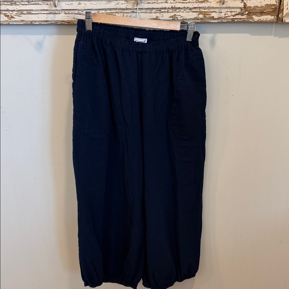 Oh My Gauze! Cotton Lagenlook Pants - Picture 2 of 9